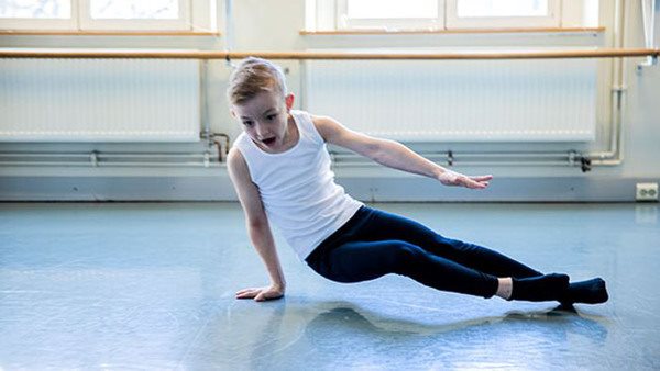 Barn som dansar på BA
