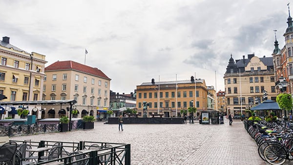 Exteriör på Folkuniversitetets lokaler i Linköping 
