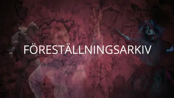 En abstrakt bild för denna sida, visar två personer som uppträder på scen. 
