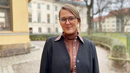 Fotografi på Yrsa Keysendal.