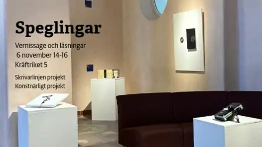 Vernissagebild för Speglingar.