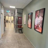 Bilder från lokalerna på Folkuniversitetet i Norrköping