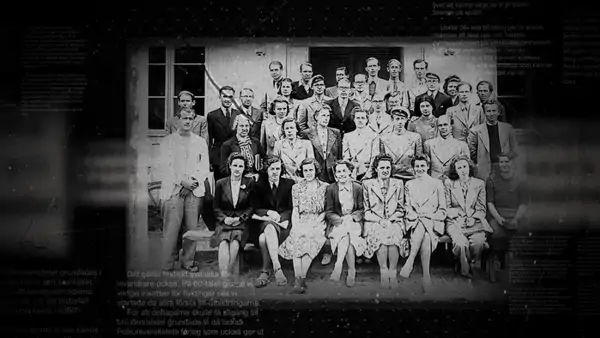 Film om Folkuniversitetet Syds historia, fr&aring;n 1942 och fram&aring;t.